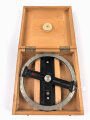 Kriegsmarine, Peilscheibe 20cm Durchmesser . Sehr guter Zustand, in zugehörigem Transportbehälter