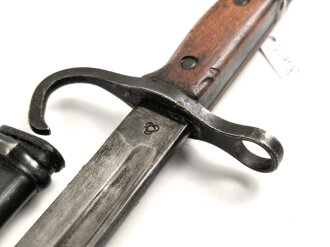 Japan 2.Weltkrieg, Seitengewehr Arisaka Modell 30, guter Zustand