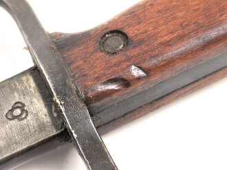 Japan 2.Weltkrieg, Seitengewehr Arisaka Modell 30, guter Zustand