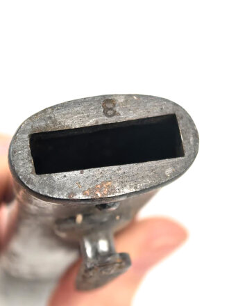 Jugoslawien, Seitengewehr Modell 24 Mauser mit eingekürztem Laufring . Ungereinigtes Stück