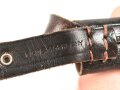 Deutschland nach 1945, Dolch mit Flammenklinge "Rehwappen " Messer in Stil eines Grabendolches aus dem 1. Weltkrieg.