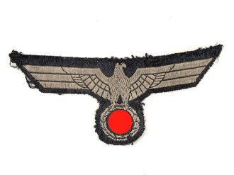 Heer, Brustadler für Mannschaften der Panzertruppe, getragenes Stück