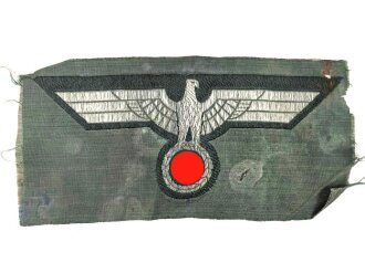 Brustadler  für Unteroffiziere des Heeres. Metallfaden