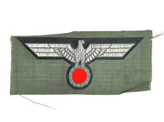 Brustadler  für Unteroffiziere des Heeres. Metallfaden