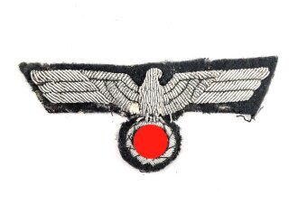 Brustadler  für einen Offizier des Heeres, Mottenschaden