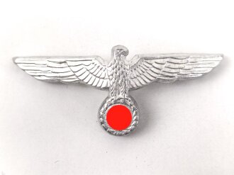 Adler für eine Schirmmütze des Heeres. Aluminium