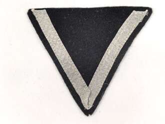 Heer, Ärmelabzeichen für einen Gefreiten der Panzertruppe aus schwarzem Filz