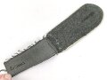 Heer, einzelne Schulterklappe für einen Unteroffizier der Infanterie, Länge etwa 11,5cm