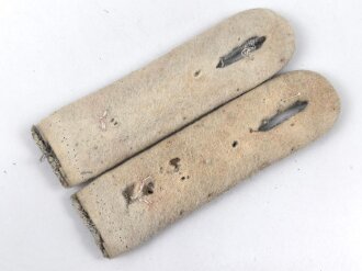 Heer, Paar Schulterklappen für einen Leutnant der Infanterie, Länge etwa 11cm
