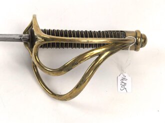 Frankreich, Kavalleriesäbel Modell 1822 für Mannschaften,  ohne Scheide, datiert 1837