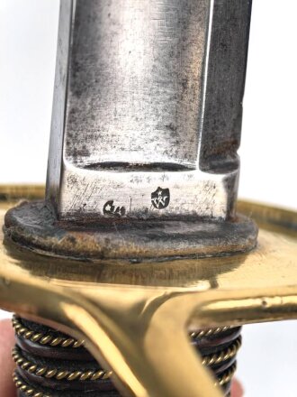 Frankreich, Kavalleriesäbel Modell 1822 für Mannschaften,  ohne Scheide, datiert 1837