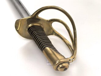 Frankreich, Kavalleriesäbel Modell 1822 für Mannschaften,  ohne Scheide, datiert 1837