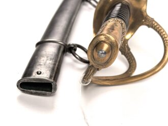 Frankreich, Säbel Modell 1822 für Offiziere der Kavallerie, Kammerstück von 1874