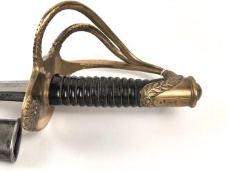 Frankreich, Säbel Modell 1822 für Offiziere der Kavallerie, Kammerstück von 1874
