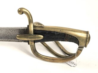 Frankreich, Säbel für Husaren Modell 1803. Hersteller Klingenthal 1813