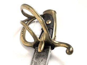 Frankreich, Säbel für Husaren Modell 1803. Hersteller Klingenthal 1813