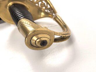 Frankreich, Säbel für Offiziere der Infanterie Modell 1845. Datiert 1915