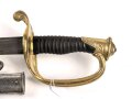 Frankreich, Säbel für Offiziere der Infanterie Modell 1845. Datiert 1915