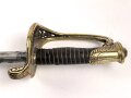 Frankreich, Säbel für Offiziere der Infanterie Modell 1845. Datiert 1915 , Scheide fehlt