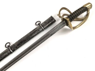 Frankreich, Kürassier Pallasch Modell 1802/03, Kammerstück Klingenthal 1816. Gereinigt