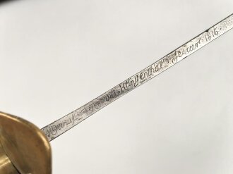 Frankreich, Kürassier Pallasch Modell 1802/03, Kammerstück Klingenthal 1816. Gereinigt