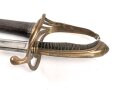 Frankreich, Säbel für Offiziere der Infanterie Modell 1882. Datiert 1883, getragenes Stück