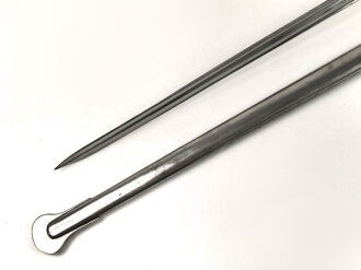 Frankreich, Säbel für Kürassiere Modell 1854/1882. Klingenlänge 95cm, Hersteller Klingenthal. Guter Zustand