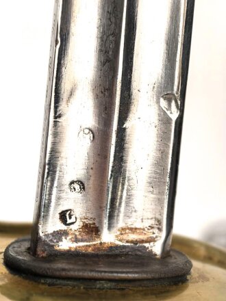 Frankreich, Säbel für Kürassiere Modell 1854/1882. Klingenlänge 95cm, Hersteller Klingenthal. Guter Zustand