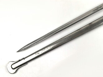 Frankreich, Säbel für Kürassiere Modell 1854/1882. Klingenlänge 95cm, Hersteller Klingenthal. Guter Zustand