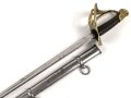 Frankreich, Säbel für Kürassiere Modell 1854/1882. Klingenlänge 95cm, Hersteller Klingenthal. Guter Zustand