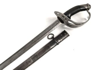 Chine, Kavallerie Säbel Frankreich Modell 1890 Export für Chile. Hersteller " Manufacture d armes de Chatelleraut" Guter Zustand