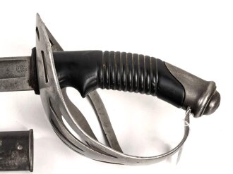 Chine, Kavallerie Säbel Frankreich Modell 1890 Export für Chile. Hersteller " Manufacture d armes de Chatelleraut" Guter Zustand