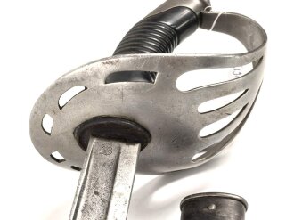 Chine, Kavallerie Säbel Frankreich Modell 1890 Export für Chile. Hersteller " Manufacture d armes de Chatelleraut" Guter Zustand