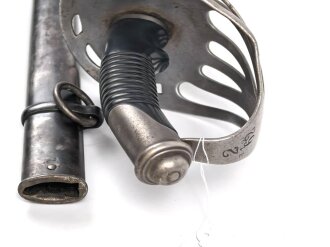 Chine, Kavallerie Säbel Frankreich Modell 1890 Export für Chile. Hersteller " Manufacture d armes de Chatelleraut" Guter Zustand