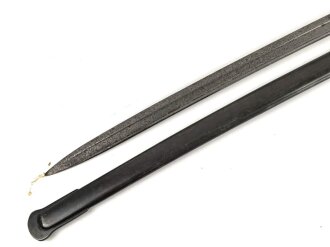 Chine, Kavallerie Säbel Frankreich Modell 1890 Export für Chile. Hersteller " Manufacture d armes de Chatelleraut" Guter Zustand