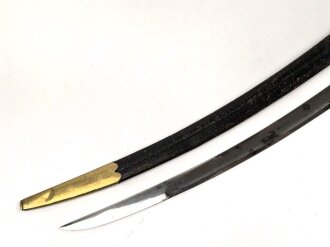 Bayern, Bürgerwehrsäbel um 1830 in gutem Gesamtzustand. Die Klinge mit geätzter Chiffre "L" unter Krone.