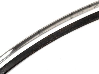 Bayern, Bürgerwehrsäbel um 1830 in gutem Gesamtzustand. Die Klinge mit geätzter Chiffre "L" unter Krone.