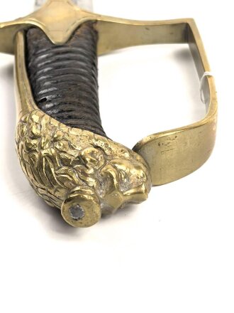 Bayern, Bürgerwehrsäbel um 1830 in gutem Gesamtzustand. Die Scheide fehlt