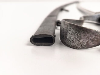 Bayern, Bürgerwehrsäbel um 1860. Gereinigtes Stück, die Klinge mit Gravur " Eisenhauer" " Christian Block in München" sowie gekrönter Chiffre.