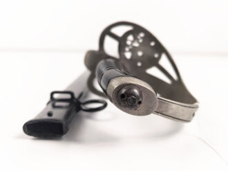 Bayern, Kavallerie Degen KD89 für einen Angehörigen im " königlich bayrischen 2. Ulanen Regiment König"  Doppelseitig Geäzte Klinge, , die Scheide alt überlackiert