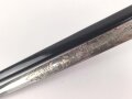 Bayern, Kavallerie Degen KD89 für einen Angehörigen im " königlich bayrischen 2. Ulanen Regiment König"  Doppelseitig Geäzte Klinge, , die Scheide alt überlackiert
