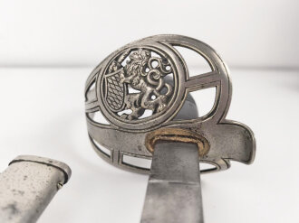 Bayern, Kavallerie Degen KD89 . Gereinigtes Stück