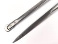 Preußen, Kavallerie Degen KD89 . Gereinigtes Stück , die doppelseitig geätzte Klinge verputzt