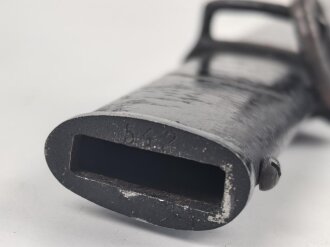 Reichswehr und frühe Wehrmacht,  Extrasäbel für Mannschaften und Unteroffiziere. Saubere Klinge von " Siegfried Waffen" Scheide Originallack, guter Gesamtzustand