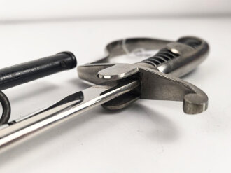 Reichswehr und frühe Wehrmacht,  Extrasäbel für Mannschaften und Unteroffiziere. Saubere Klinge von " Siegfried Waffen" Scheide Originallack, guter Gesamtzustand