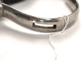 Preußen,  Artillerie Säbel Modell 1848 , Eigentumstück mit sauberer " Eisenhauer" Klinge. Die Scheide original lackiert