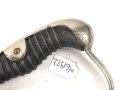 Preußen,  Artillerie Säbel Modell 1848 , Eigentumstück mit sauberer " Eisenhauer" Klinge. Die Scheide original lackiert