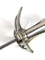 Preußen,  Kavallerie Säbel Modell 1852/ 79. Eigentumstück mit beidseitig geätzter Klinge und Klappbügelgefäß. In Teilen überarbeitetes Stück mit ordentlichem Gesamteindruck