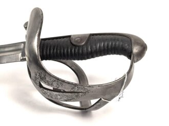 Preußen,  Kavallerie Säbel Modell 1952. Kammertsück von 1860 in gutem Gesamtzustand, die Scheide fehlt