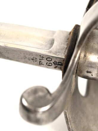 Preußen,  Kavallerie Säbel Modell 1952. Kammertsück von 1860 in gutem Gesamtzustand, die Scheide fehlt